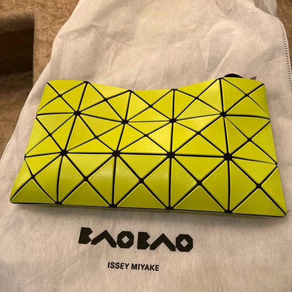 Issey miyake small crossbody bag. Measures—-11.25 by 7.5 height. - Picture 2 of 3